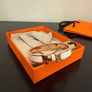 White and Gold Designer Bracelet